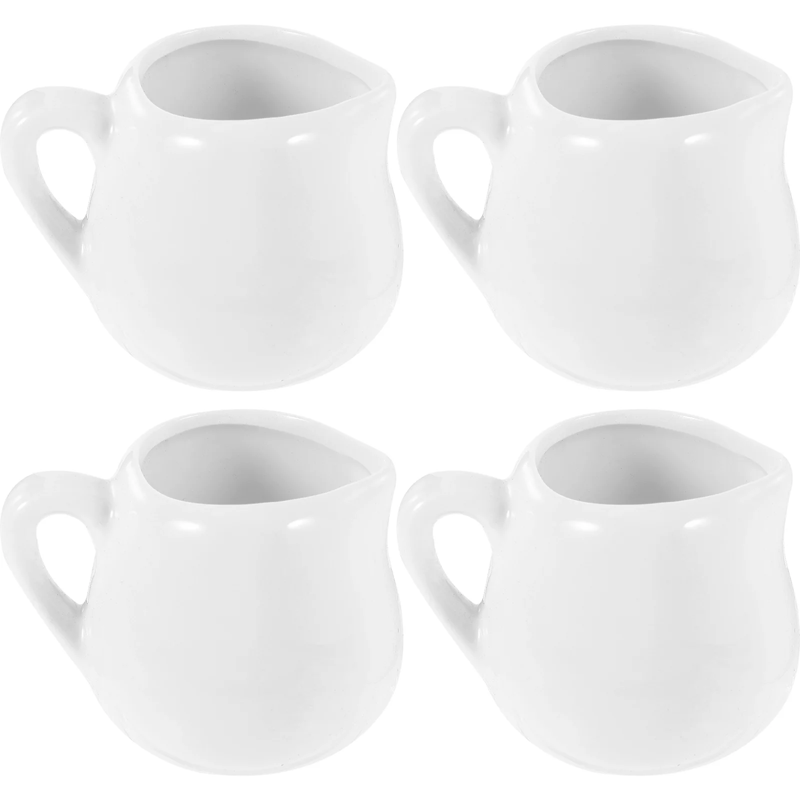 4pcs Ceramic Sauce Jug 90ml Portable Creamer Pitcher for Kitchen Syrup Dispenser Handheld Container Handle
4pcs Ceramic Sauce Jug 90ml Portable Creamer Pitcher for Kitchen Syrup Dispenser Handheld Container Handle