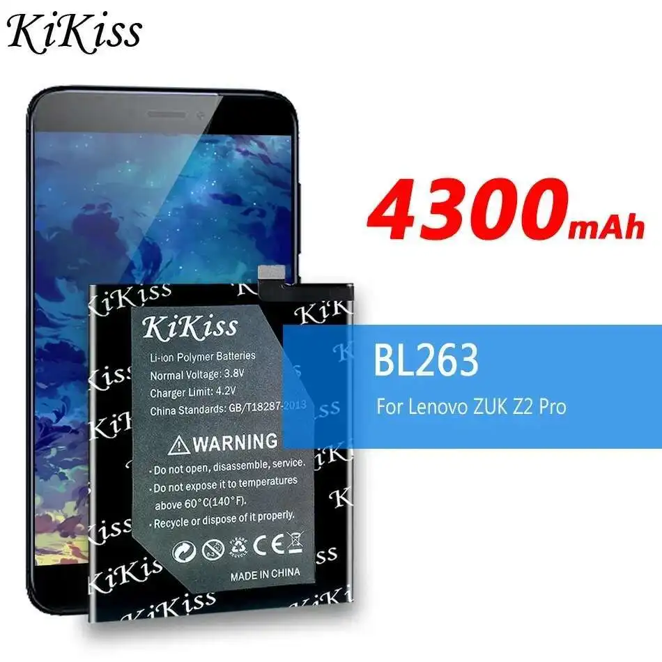 Прочный аккумулятор для мобильного телефона Lenovo Zuk Z2 Pro Z2pro BL263, замена премиум-класса 4300 мАч
Прочный аккумулятор для мобильного телефона Lenovo Zuk Z2 Pro Z2pro BL263, замена премиум-класса 4300 мАч
