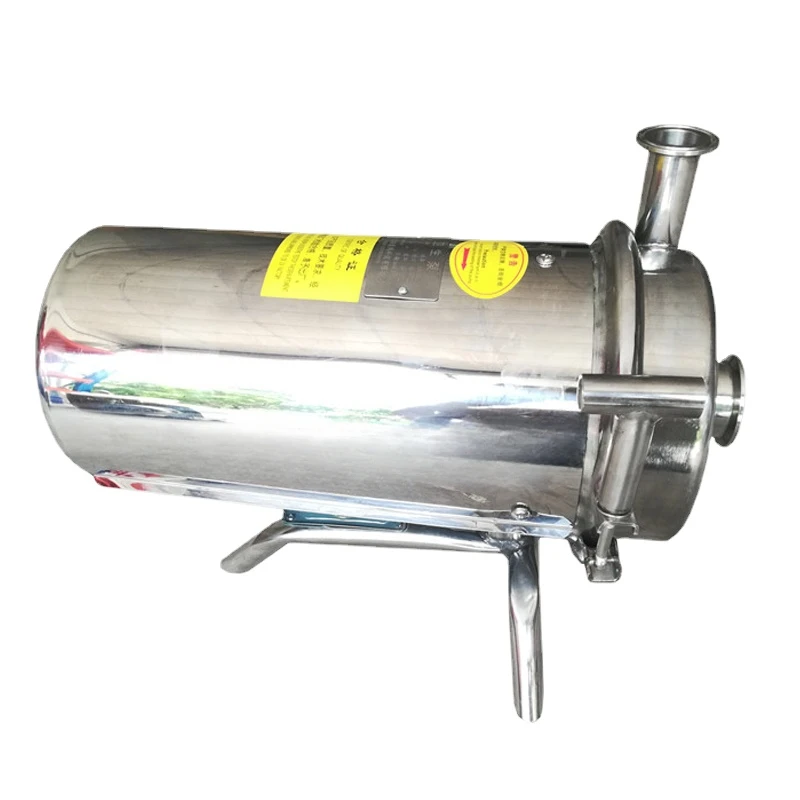 Stainless steel sanitarycentrifugal pump sanitary drink pump milk pump wine soybean milk 304 material
Stainless steel sanitarycentrifugal pump sanitary drink pump milk pump wine soybean milk 304 material
