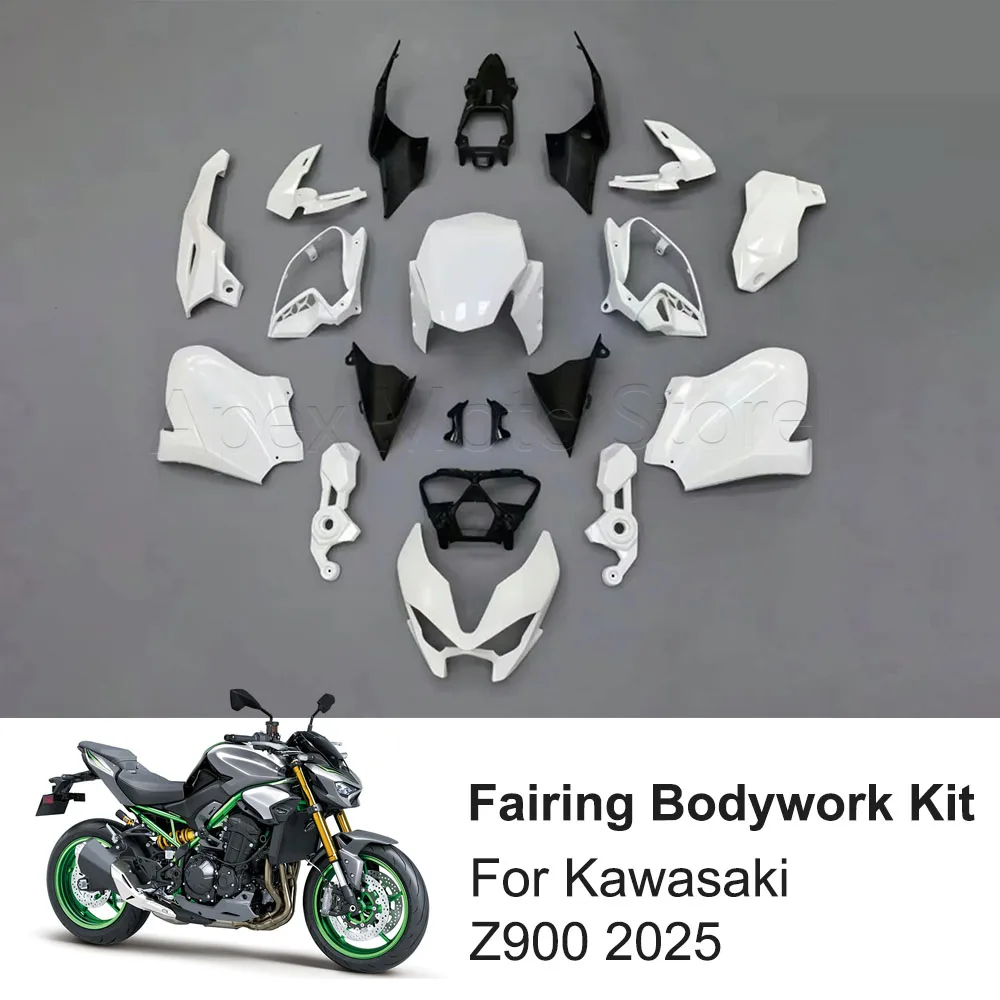 For Kawasaki Z900 Z 900 2025 Motorcycle Unpainted Full Fairing Injection Bodywork Kit Cowl Panel Cover ABS Plastic
For Kawasaki Z900 Z 900 2025 Motorcycle Unpainted Full Fairing Injection Bodywork Kit Cowl Panel Cover ABS Plastic