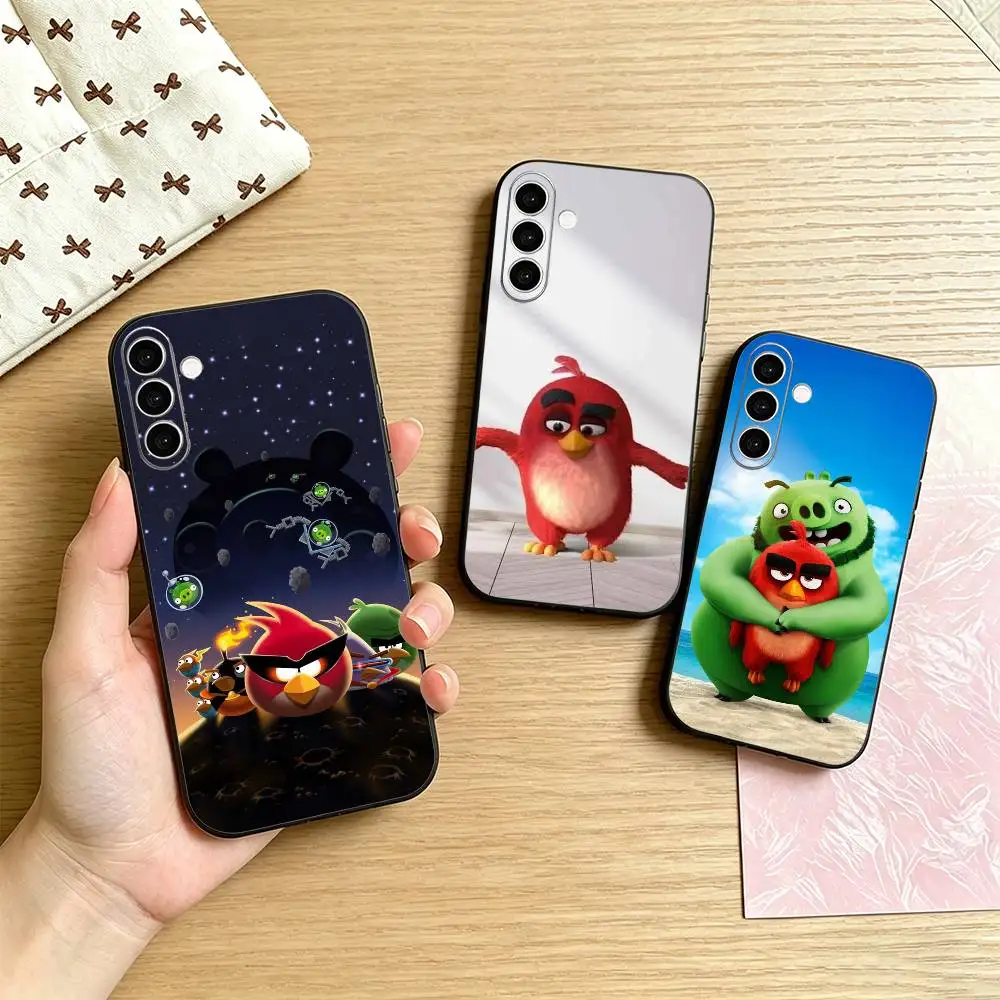 Game A-Angry Funny B-Birds Phone Case For Samsung Galaxy A73,A72,A71,A70,A53,A52,A51,Others Soft Black Cover
Game A-Angry Funny B-Birds Phone Case For Samsung Galaxy A73,A72,A71,A70,A53,A52,A51,Others Soft Black Cover