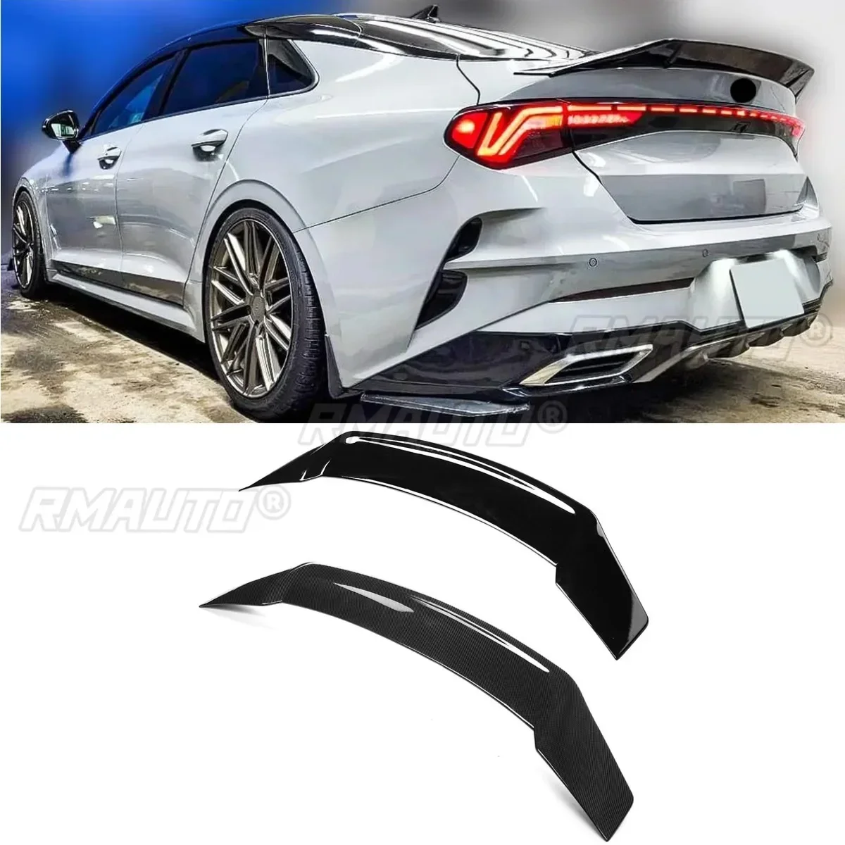For Kia K5 2021-2024 Rear Roof Wing Rear Trunk Spoiler Wing Rear Trunk Spoiler Body Kit Car Accessories
For Kia K5 2021-2024 Rear Roof Wing Rear Trunk Spoiler Wing Rear Trunk Spoiler Body Kit Car Accessories