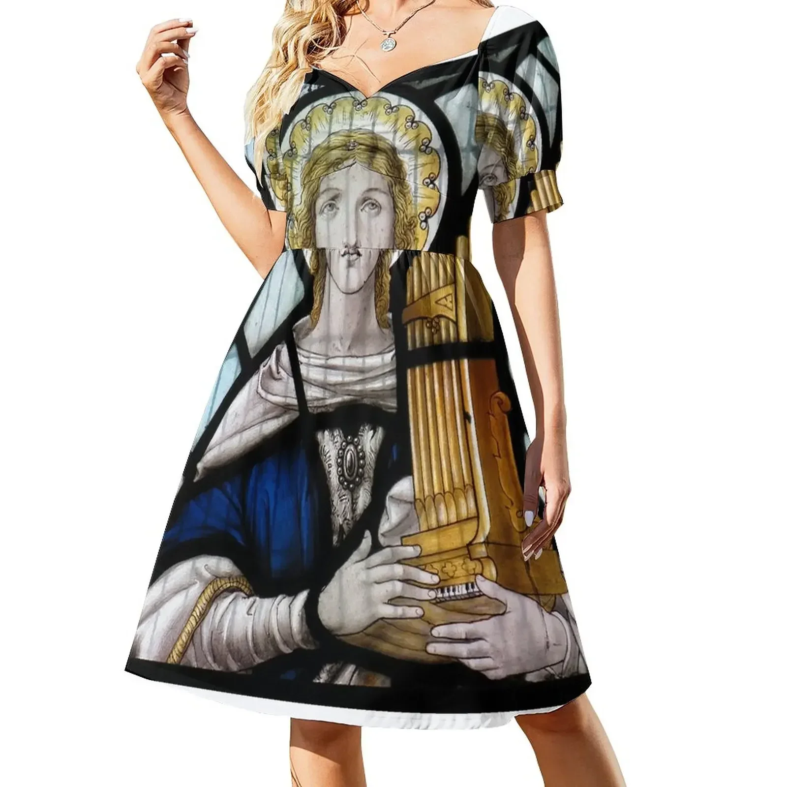 Saint Cecilia Short-Sleeved Dress sexy dress for women luxury women's party dress evening prom Woman fashion
Saint Cecilia Short-Sleeved Dress sexy dress for women luxury women's party dress evening prom Woman fashion
