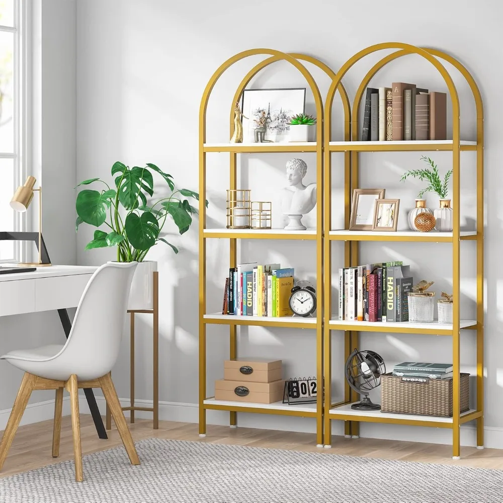 4-Tier Open Bookshelf, 70.8" Wood Bookcase Storage Shelves with Metal Frame, Freestanding Display Rack Tall Shelving Unit
4-Tier Open Bookshelf, 70.8" Wood Bookcase Storage Shelves with Metal Frame, Freestanding Display Rack Tall Shelving Unit