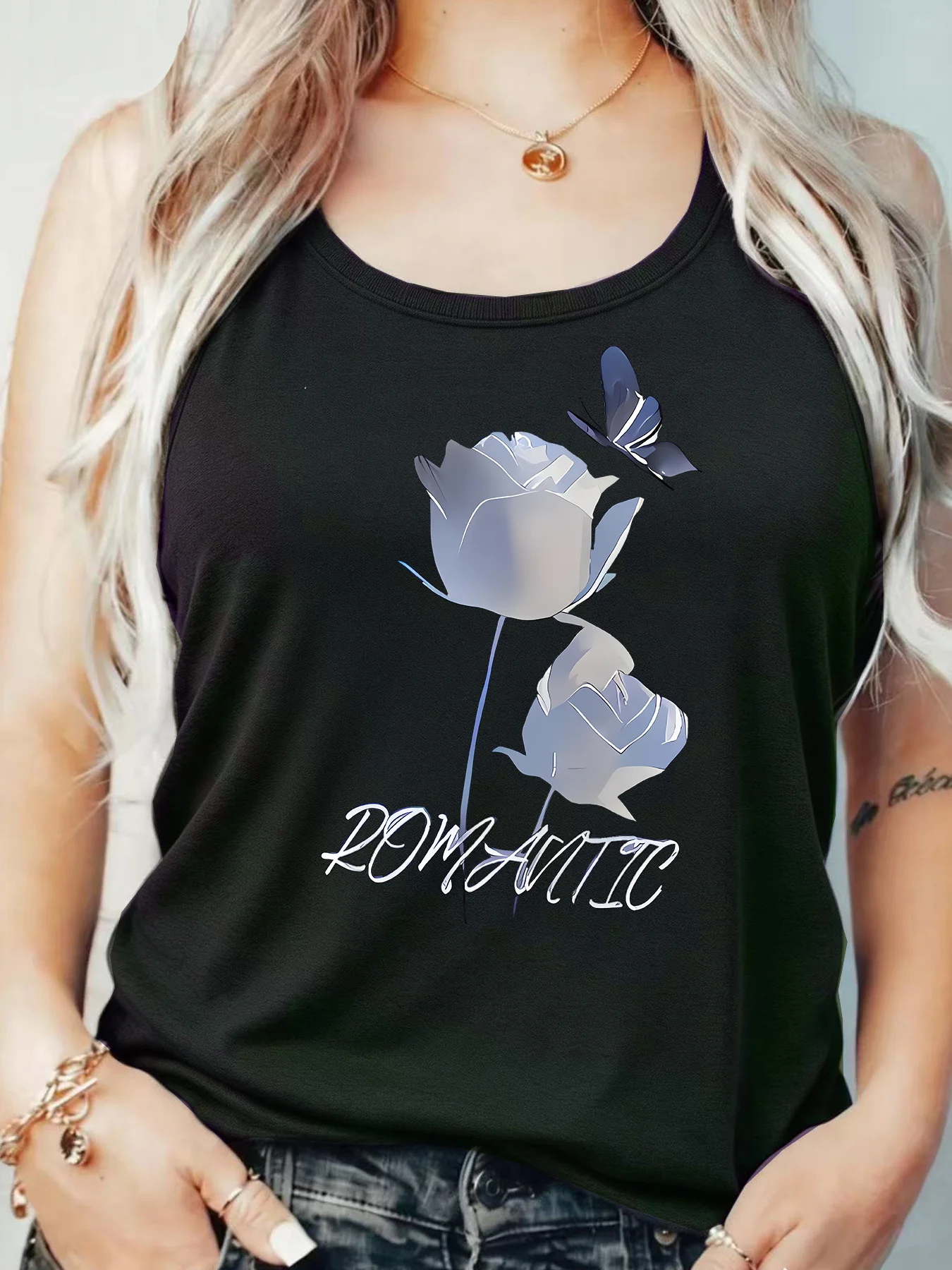 Loose Fit Printed Pocket T-Shirt for Women with Ribbed Collar round Neck 1-8XL plus Size Comfortable Casual Vest
Loose Fit Printed Pocket T-Shirt for Women with Ribbed Collar round Neck 1-8XL plus Size Comfortable Casual Vest