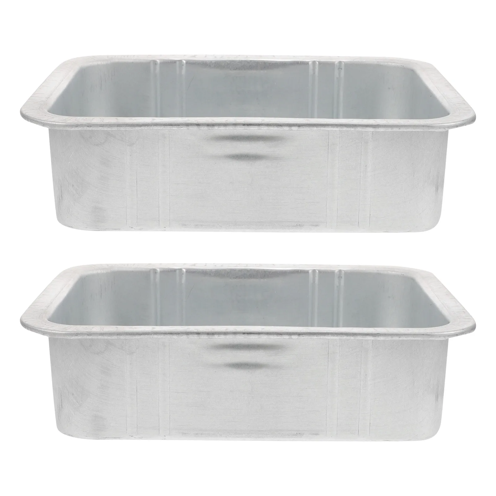 2Pcs Thickened Steel Oil Drain Pan for Car Auto Repair Heavy Duty Leakproof Waste Engine Oil Collector Drip Tray Parts Cleaning
2Pcs Thickened Steel Oil Drain Pan for Car Auto Repair Heavy Duty Leakproof Waste Engine Oil Collector Drip Tray Parts Cleaning
