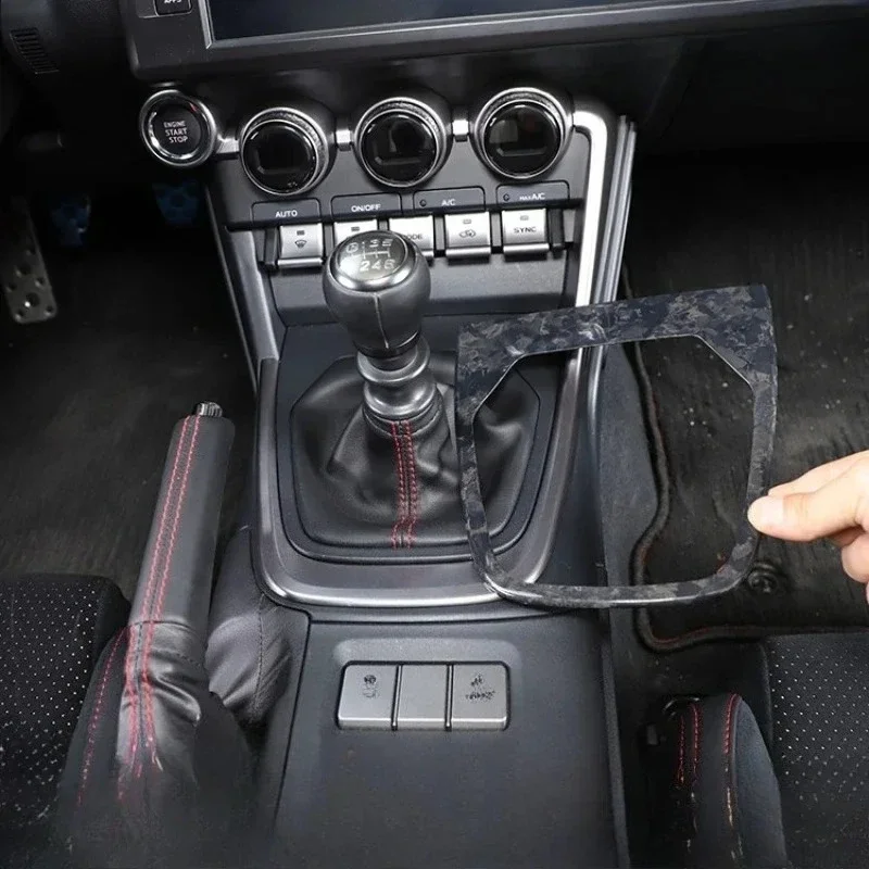 For SUBARU BRZ For TOYOTA 86 GR86 GT86 Genuine Real Dry Carbon Fiber Center Console Shift Panel Decorative Sticker 2022-2023
For SUBARU BRZ For TOYOTA 86 GR86 GT86 Genuine Real Dry Carbon Fiber Center Console Shift Panel Decorative Sticker 2022-2023