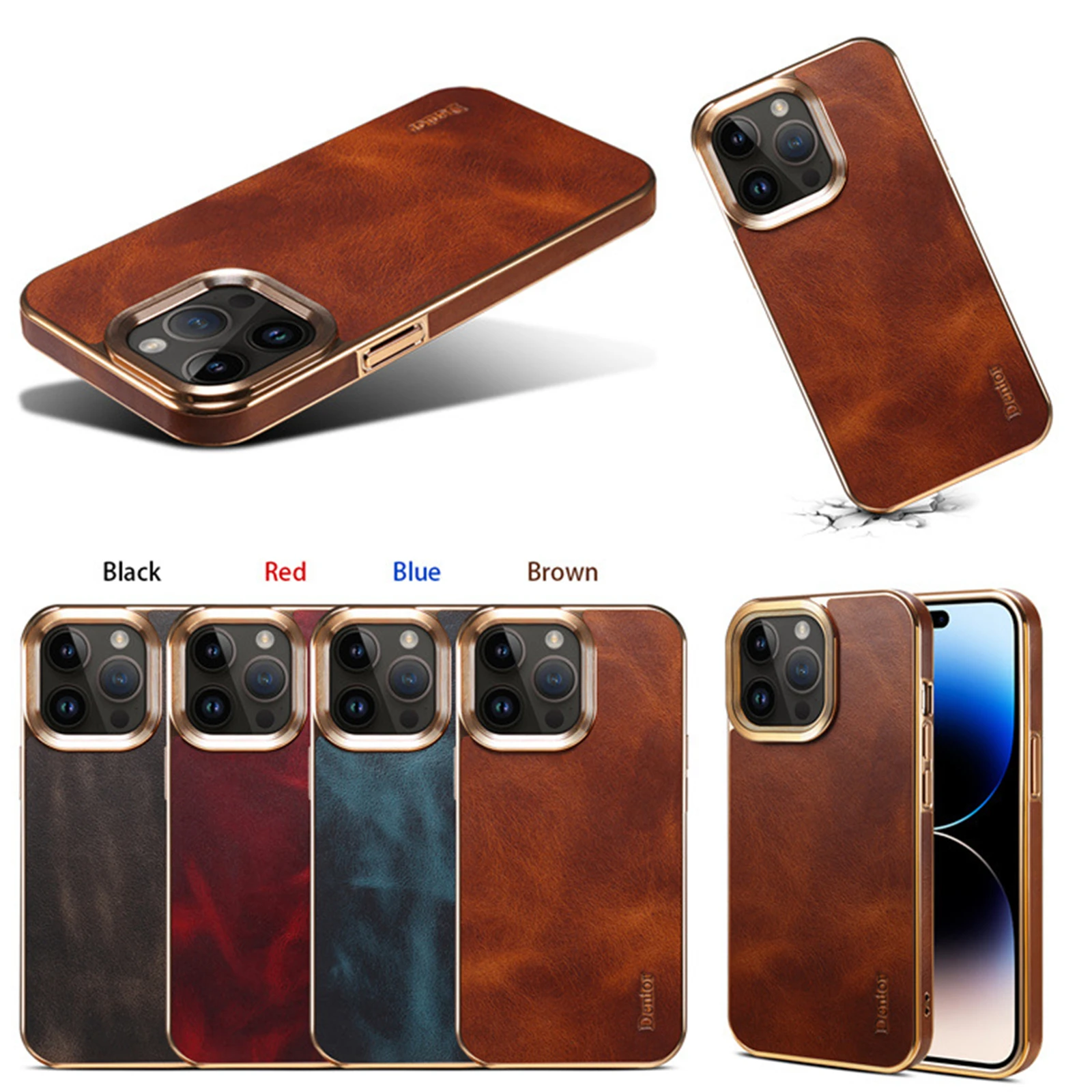Oil Wax Leather Phone Case for iPhone 15 Pro Max 14 13 12 Pro Max 15 Plus TPU Genuine Cowhide Plating Phone Cover
Oil Wax Leather Phone Case for iPhone 15 Pro Max 14 13 12 Pro Max 15 Plus TPU Genuine Cowhide Plating Phone Cover