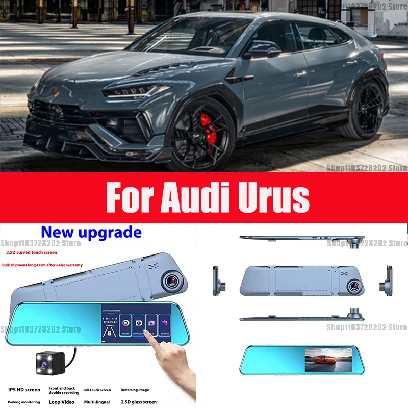 For Audi Urus Mirror Camera for Car Touch Screen Video Recorder Rearview mirror Dash Cam Front and Rear Camera Mirror DVR
For Audi Urus Mirror Camera for Car Touch Screen Video Recorder Rearview mirror Dash Cam Front and Rear Camera Mirror DVR
