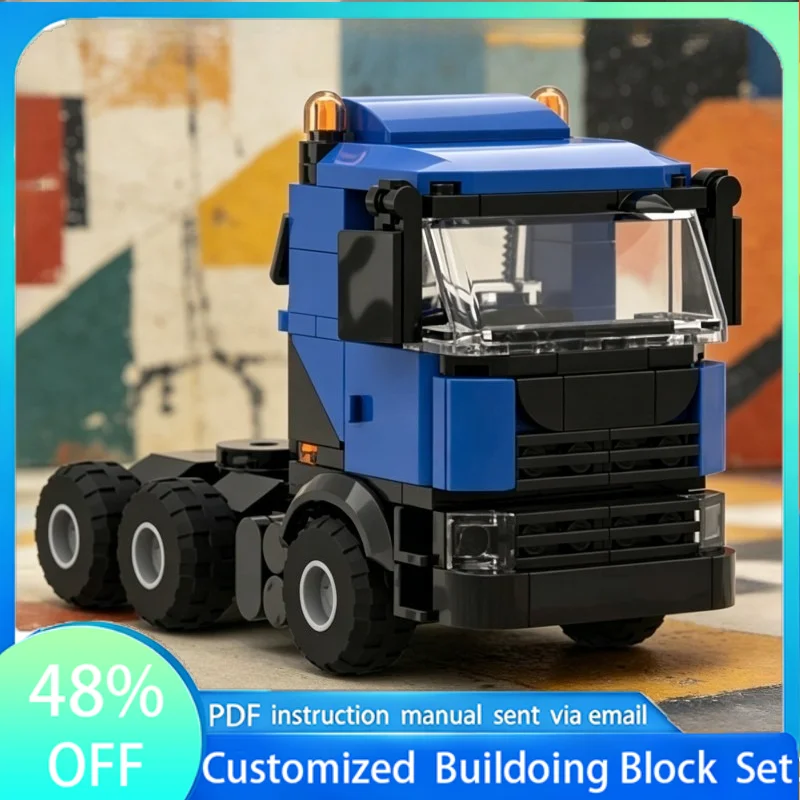 592 PCS Customize MOC Model B Double Flatbed Truck 18 Wheeler Building Block DIY Puzzle Assembly Toy For Children Festival Gifts
592 PCS Customize MOC Model B Double Flatbed Truck 18 Wheeler Building Block DIY Puzzle Assembly Toy For Children Festival Gifts