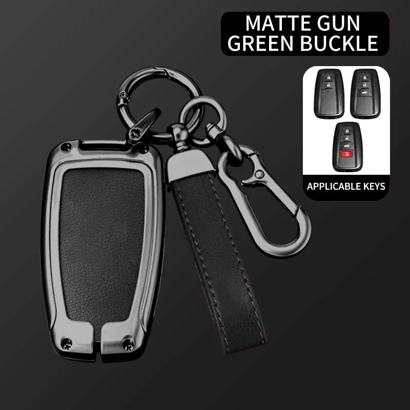 Alloy Leather Car Key Case Cover Protection For Toyota Prius Camry Corolla CHR C-HR RAV4 Land Cruiser Prado Keychain Accessories
Alloy Leather Car Key Case Cover Protection For Toyota Prius Camry Corolla CHR C-HR RAV4 Land Cruiser Prado Keychain Accessories