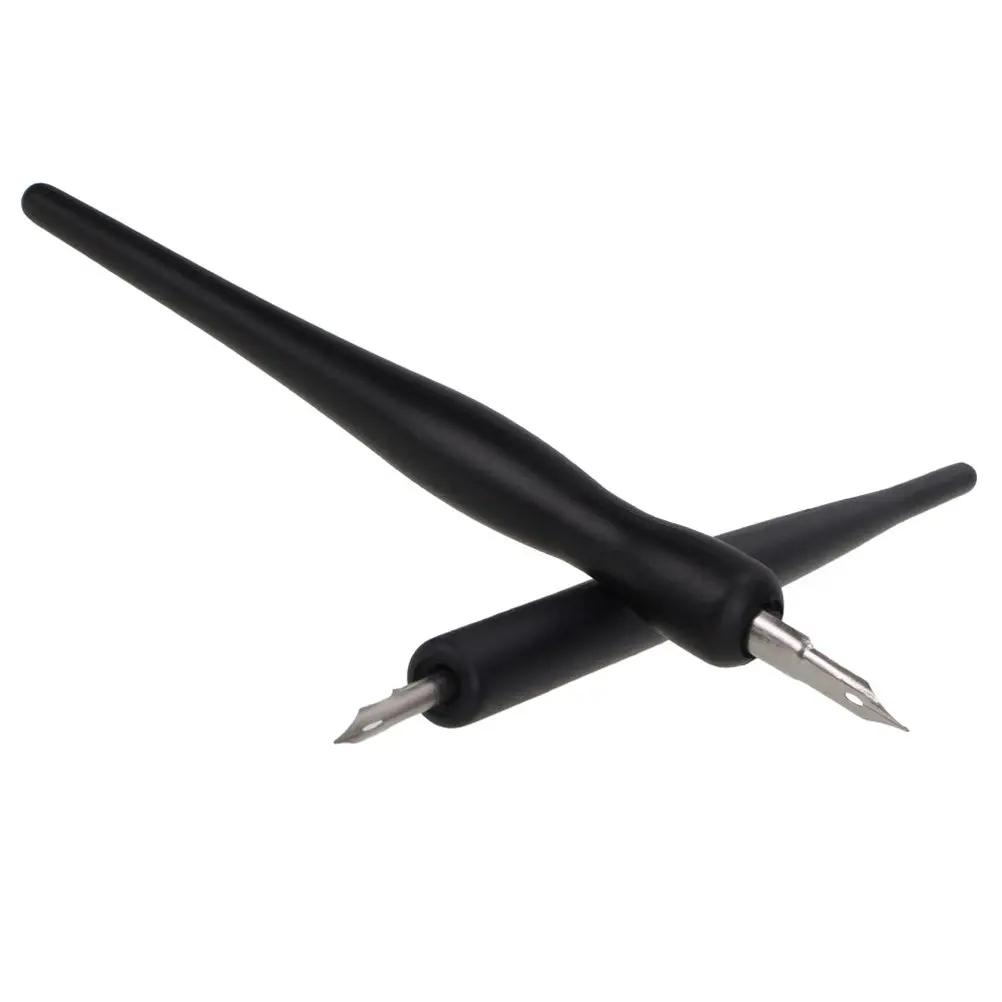 Dip Pen Set for Black 2 Pen Holders 5 Nibs 1 Rubber Ideal for Fine Line Alphabet Cross Hatching Lithography and
Dip Pen Set for Black 2 Pen Holders 5 Nibs 1 Rubber Ideal for Fine Line Alphabet Cross Hatching Lithography and