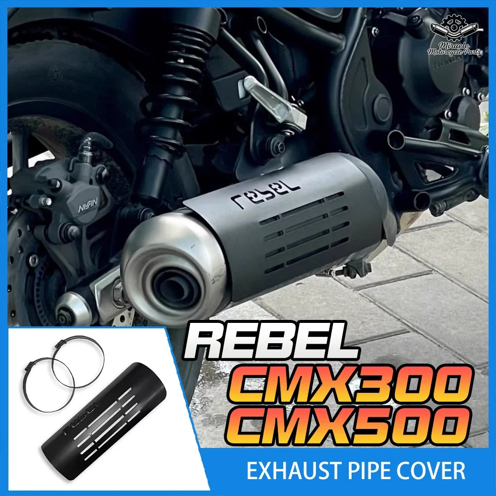 FOR Rebel CMX300 CMX500 Dedicated Modified Exhaust Pipe Heat Insulation Cover
FOR Rebel CMX300 CMX500 Dedicated Modified Exhaust Pipe Heat Insulation Cover