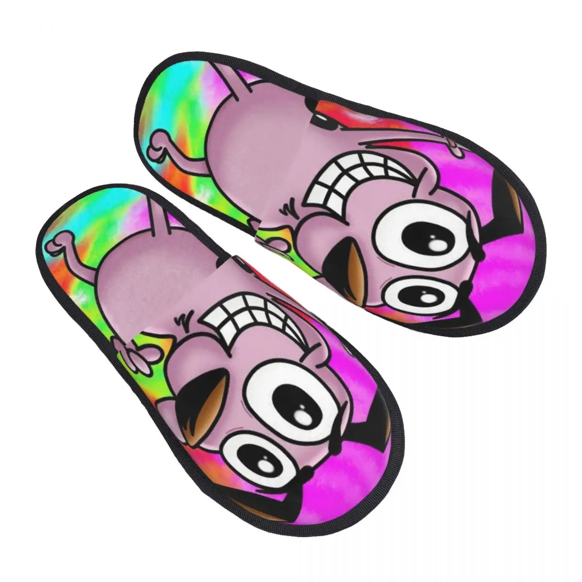 Custom C-Courage The Cowardly Dog Memory Foam Slippers Women Cozy Warm House Slippers
Custom C-Courage The Cowardly Dog Memory Foam Slippers Women Cozy Warm House Slippers