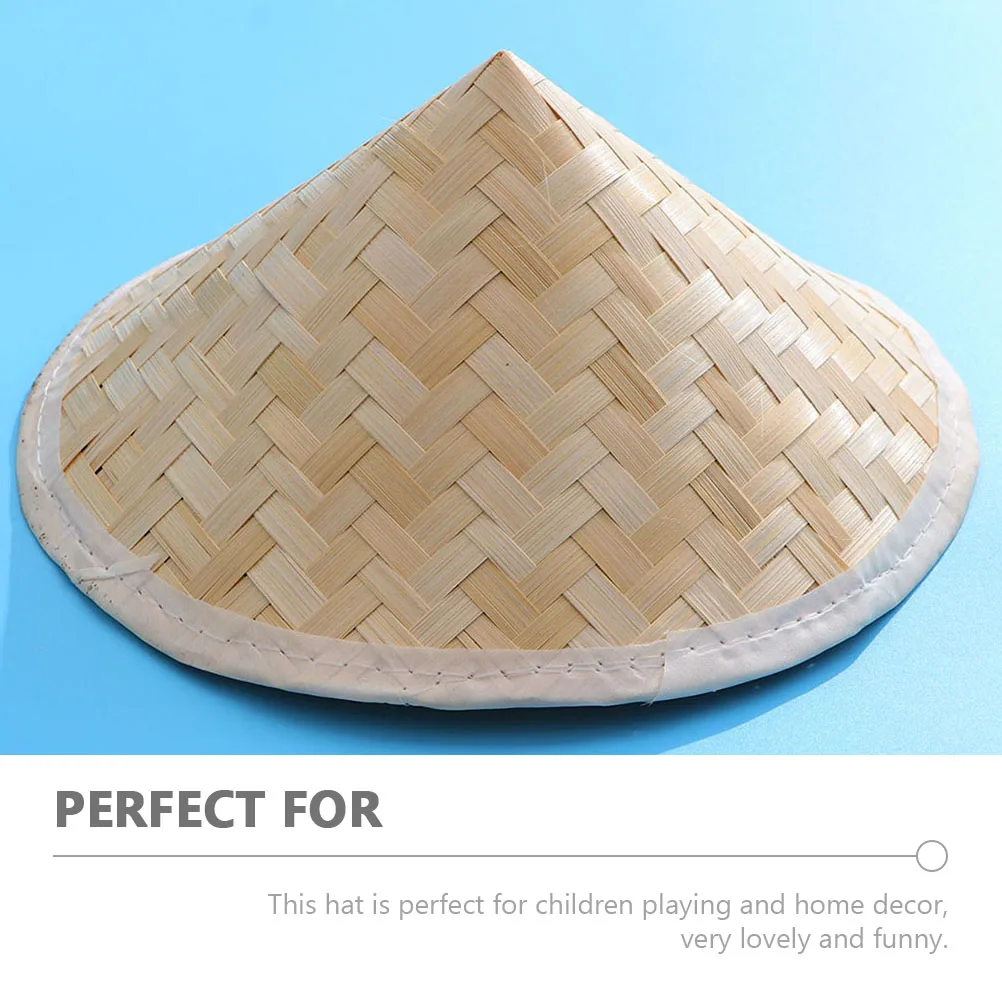 2 Pcs Bamboo Woven Hat Straw DIY Craft Project Kids Photo Prop Lightweight Safe Durable Material Supplies Classroom Decor
2 Pcs Bamboo Woven Hat Straw DIY Craft Project Kids Photo Prop Lightweight Safe Durable Material Supplies Classroom Decor