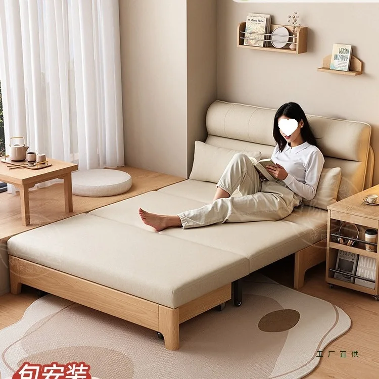 Sofa bed foldable integrated dual-purpose small apartment single double living room study multi-functional sofa new
Sofa bed foldable integrated dual-purpose small apartment single double living room study multi-functional sofa new