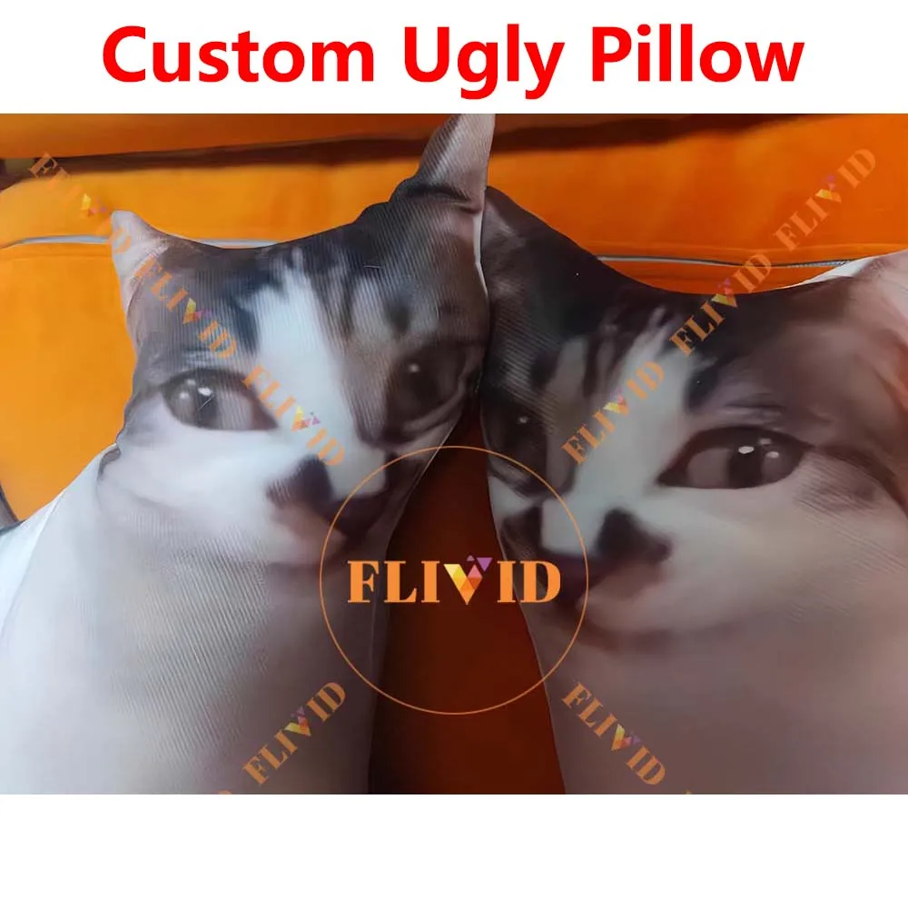 Customized 3D Ugly Pet Cat Pillow,Custom Funny Dog Throw Pillow,Personalized Cushion,Hot Birthday Gift,Pet Loss Memorial Gifts
Customized 3D Ugly Pet Cat Pillow,Custom Funny Dog Throw Pillow,Personalized Cushion,Hot Birthday Gift,Pet Loss Memorial Gifts