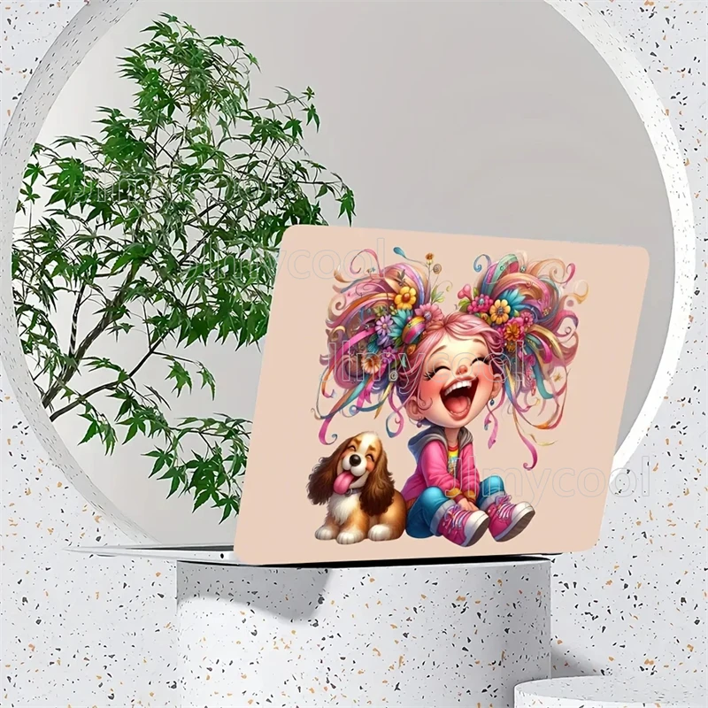 2 Pieces Made of PVC Material Cute and Happy Patterns Laptop Skin Fits for 12-15.6 Inches DIY Cut To Your Own Style
2 Pieces Made of PVC Material Cute and Happy Patterns Laptop Skin Fits for 12-15.6 Inches DIY Cut To Your Own Style