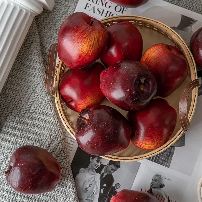Simulated Apple Fake Fruit Food Model Ornament Craft Photography Wedding Party Home Decor
Simulated Apple Fake Fruit Food Model Ornament Craft Photography Wedding Party Home Decor