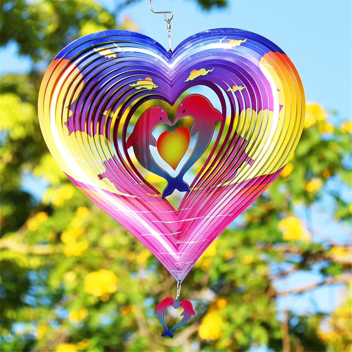 Wind SpinnerDolphin Wind Spinner для патио, газона и сада, ветровые скульптуры для наружного сада DéCor, День святого Валентина, 12 дюймов
Wind SpinnerDolphin Wind Spinner для патио, газона и сада, ветровые скульптуры для наружного сада DéCor, День святого Валентина, 12 дюймов