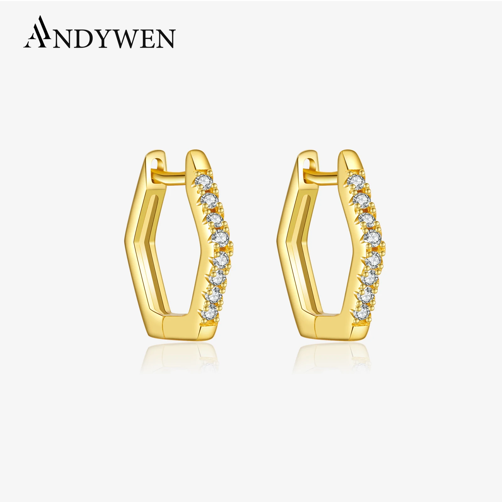 ANDYWEN стерлингового серебра 925 пробы, нерегулярные геометрические серьги-кольца с цирконием CZ, новые роскошные изысканные свадебные женские ювелирные изделия, подарок
ANDYWEN стерлингового серебра 925 пробы, нерегулярные геометрические серьги-кольца с цирконием CZ, новые роскошные изысканные свадебные женские ювелирные изделия, подарок