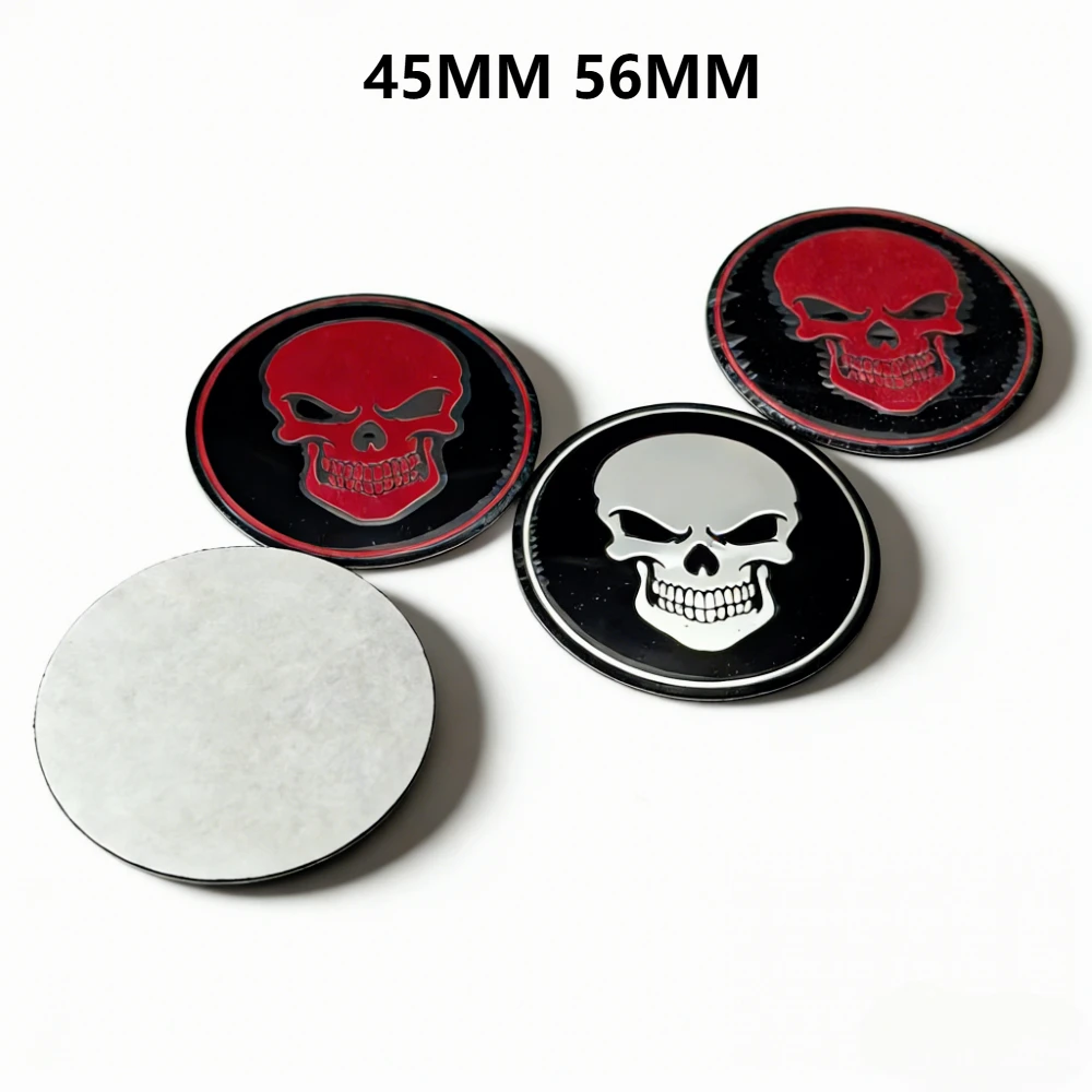 4pcs 45MM 56MM Skull Logo Emblem Car Stickers Accessories for Car Wheel Center Caps Hub Cap Rim Hubcaps Dust Cover Badge Replace
4pcs 45MM 56MM Skull Logo Emblem Car Stickers Accessories for Car Wheel Center Caps Hub Cap Rim Hubcaps Dust Cover Badge Replace