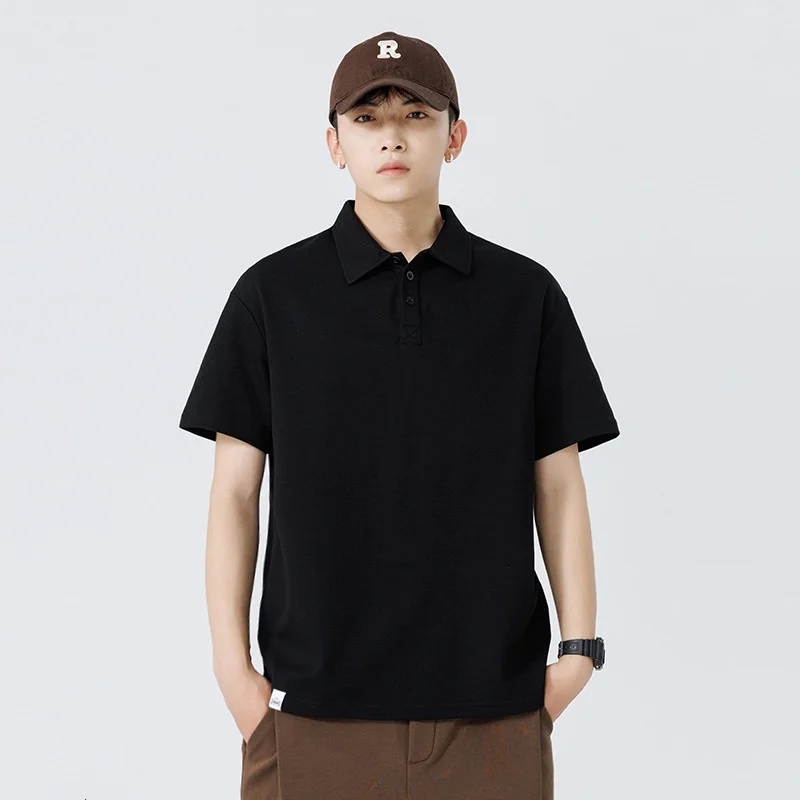 High-End Men's Short Sleeve Shirt Loose Fit Pure Color Business Casual Cotton T-Shirt Fashionable Summer Wear
High-End Men's Short Sleeve Shirt Loose Fit Pure Color Business Casual Cotton T-Shirt Fashionable Summer Wear