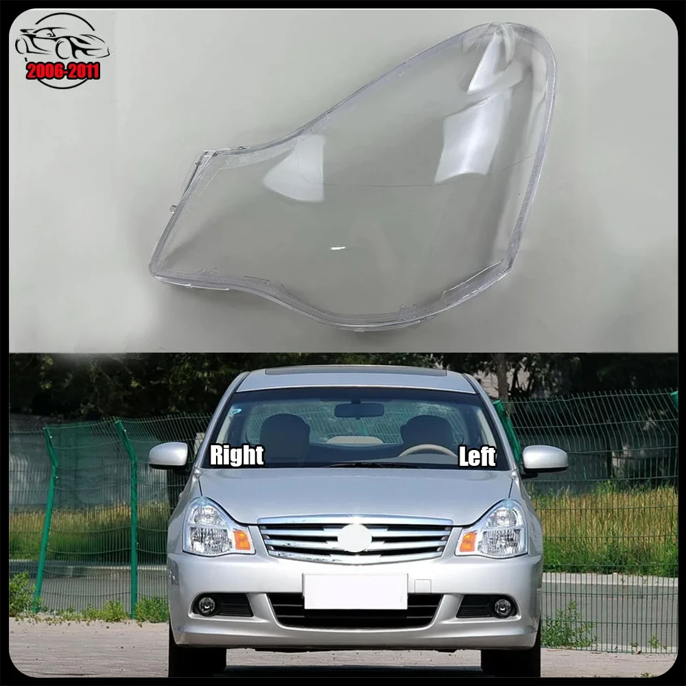 For Nissan Sylphy 2006-2011 Car Front Headlight Lens Cover Headlamp Lampshade Lampcover Head Lamp Light Covers Shell Glass
For Nissan Sylphy 2006-2011 Car Front Headlight Lens Cover Headlamp Lampshade Lampcover Head Lamp Light Covers Shell Glass