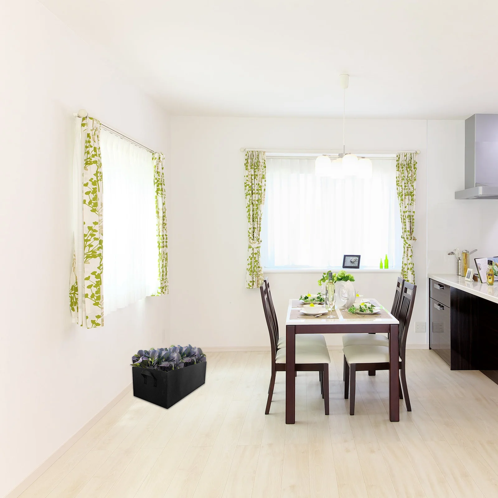 6pcs Planting Bag 5 Gallon Fabric Pots Square Growth Bag Reusable Lightweight Drainage Breathable Root Control Vegetable Herb
6pcs Planting Bag 5 Gallon Fabric Pots Square Growth Bag Reusable Lightweight Drainage Breathable Root Control Vegetable Herb