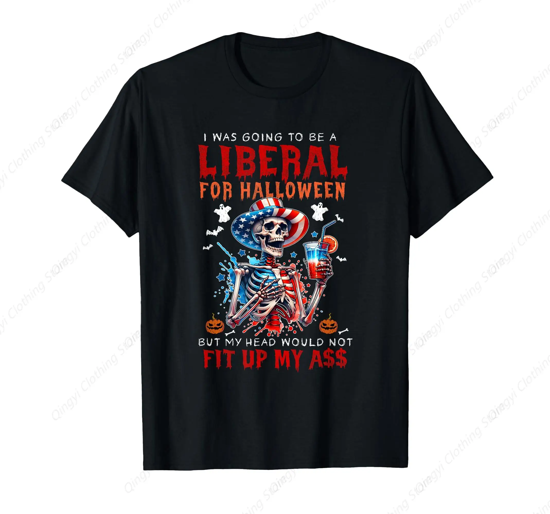 Going to Be Liberal Halloween Head Would Not T-Shirt
Going to Be Liberal Halloween Head Would Not T-Shirt