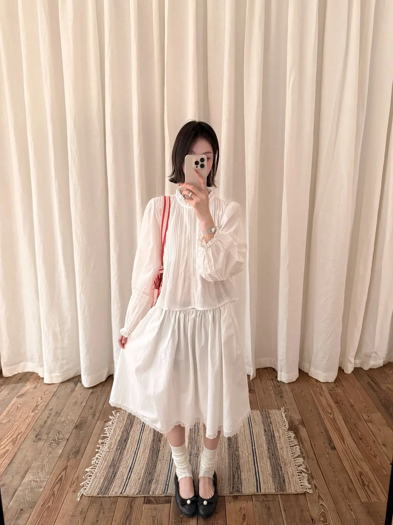 Women's Long Sleeve Short Design Shirt Floral Lace Collar Spring Early Season Pleated Design Comfortable Breathable Casual Shirt
Women's Long Sleeve Short Design Shirt Floral Lace Collar Spring Early Season Pleated Design Comfortable Breathable Casual Shirt