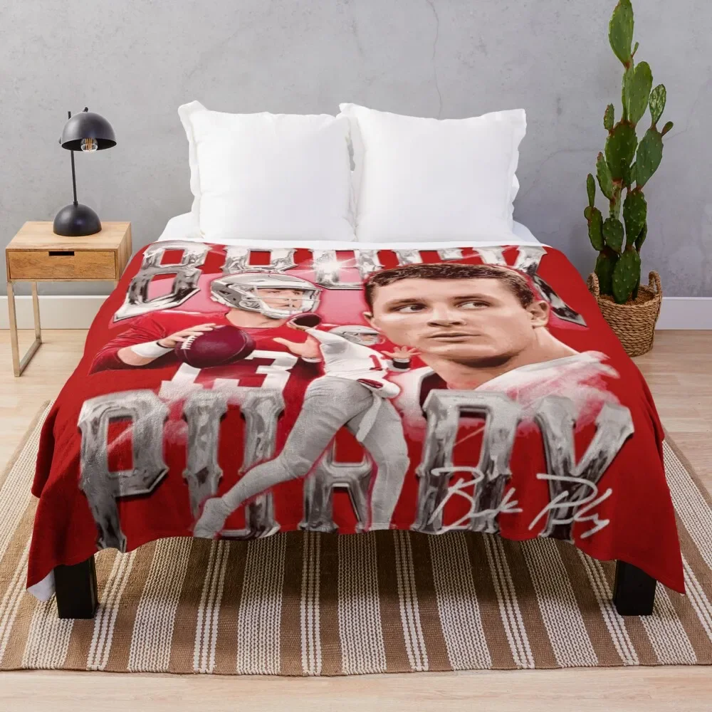 Brock Purdy Throw Blanket Stylish Couch Blanket for Home Living Room
Brock Purdy Throw Blanket Stylish Couch Blanket for Home Living Room