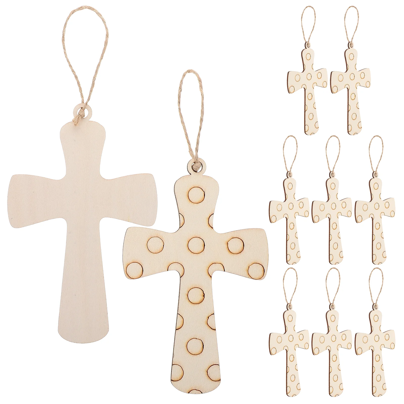 10 Pcs Wooden Crosses Unfinished Kids Crafts Lightweight Versatile Decoration Wood Slices Sewing Accessories
10 Pcs Wooden Crosses Unfinished Kids Crafts Lightweight Versatile Decoration Wood Slices Sewing Accessories