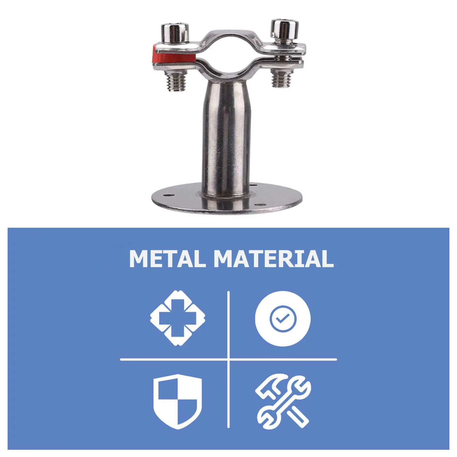 4Pcs Durable Pipe Hanger Bracket Stainless Steel Support Clamp Widely Used In Beverages Food Dairy Pharmaceutical
4Pcs Durable Pipe Hanger Bracket Stainless Steel Support Clamp Widely Used In Beverages Food Dairy Pharmaceutical