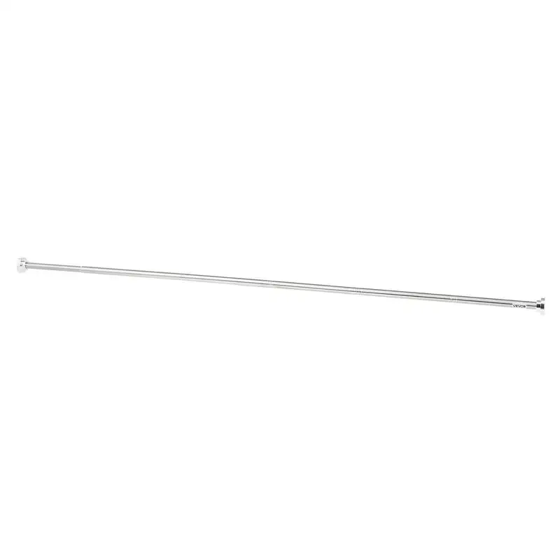 Shower Curtain Rod, 28-76 Inches, 1 Inch Diameter Adjustable Spring Tension Stainless Steel Telescoping Rod with Holders, No Drilling Non-Slip for Bathroom, Closet, Window, Room Divider, Silver
Shower Curtain Rod, 28-76 Inches, 1 Inch Diameter Adjustable Spring Tension Stainless Steel Telescoping Rod with Holders, No Drilling Non-Slip for Bathroom, Closet, Window, Room Divider, Silver
