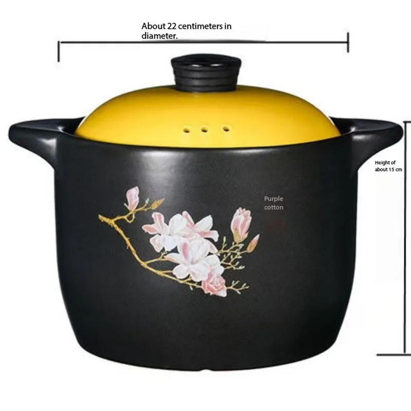 Casserole Stew Pot High Temperature Resistant Soup Pot Ceramic Large Casserole Soup Pot Household Open Fire Gas Soup Pot Small
Casserole Stew Pot High Temperature Resistant Soup Pot Ceramic Large Casserole Soup Pot Household Open Fire Gas Soup Pot Small