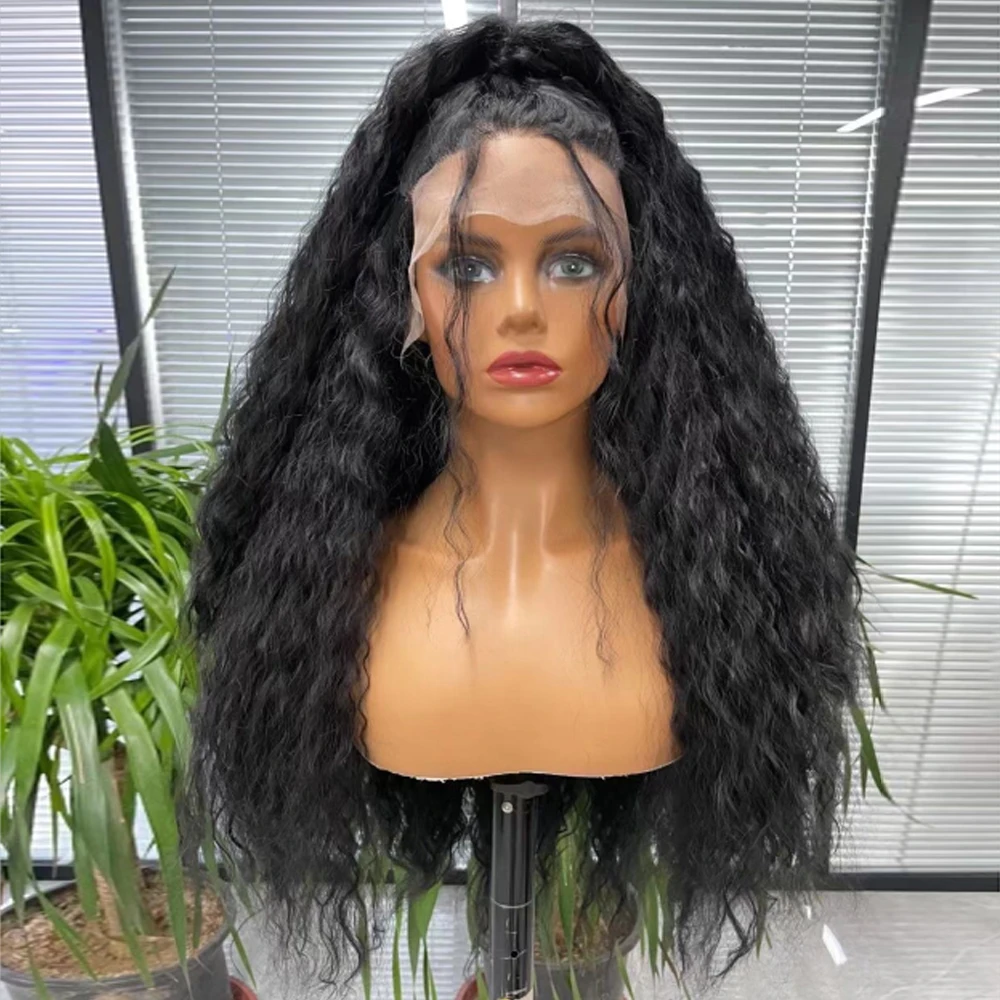 Synthetic Brazilian Wig Female Lace Front Breakdown Free Long Curly Black Cosplay Wigs For Women High Temperature Fiber
Synthetic Brazilian Wig Female Lace Front Breakdown Free Long Curly Black Cosplay Wigs For Women High Temperature Fiber