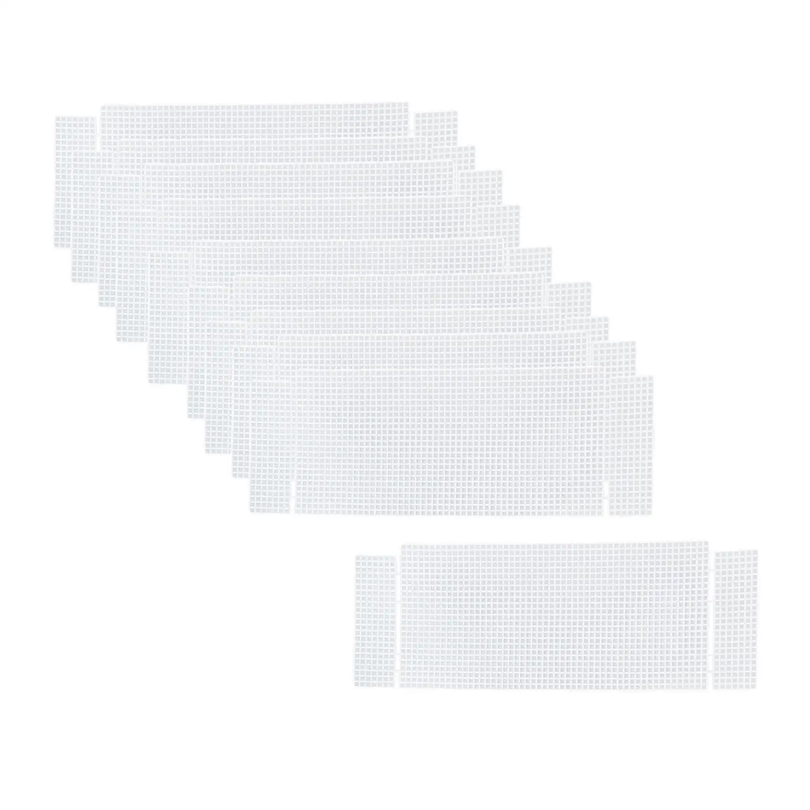 10 Pieces Plastic mesh style canvas Bag Sheets DIY Crossbody Shoulder Bags Bag Making Needlework Sewing Crafting
10 Pieces Plastic mesh style canvas Bag Sheets DIY Crossbody Shoulder Bags Bag Making Needlework Sewing Crafting