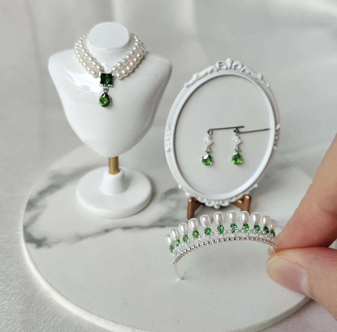 Doll Crown Necklace Earring 1/6 BJD Doll Accessories Toys Accessory Free Shipping
Doll Crown Necklace Earring 1/6 BJD Doll Accessories Toys Accessory Free Shipping