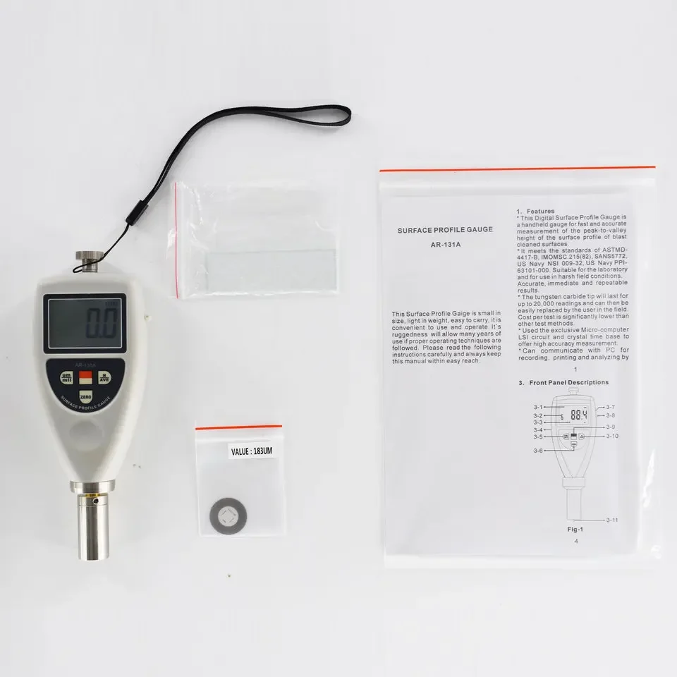 2026 HEDAO Portable Surface Roughness Tester Portable Easy to Use Resolution 1 M(0.1 Mils) Roughness Tester
2026 HEDAO Portable Surface Roughness Tester Portable Easy to Use Resolution 1 M(0.1 Mils) Roughness Tester