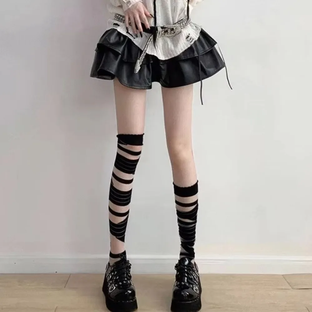New Ultrathin Long Stockings Japanese Lolita JK Y2k Knee Socks Stripe Knee Socks Long Tube Hosiery Women
New Ultrathin Long Stockings Japanese Lolita JK Y2k Knee Socks Stripe Knee Socks Long Tube Hosiery Women