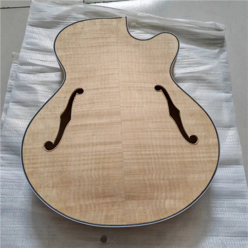6 Strings Jazz Electric Guitar Body,Semi Hollow F hole Barrel Body No Paint BJ290 291
6 Strings Jazz Electric Guitar Body,Semi Hollow F hole Barrel Body No Paint BJ290 291