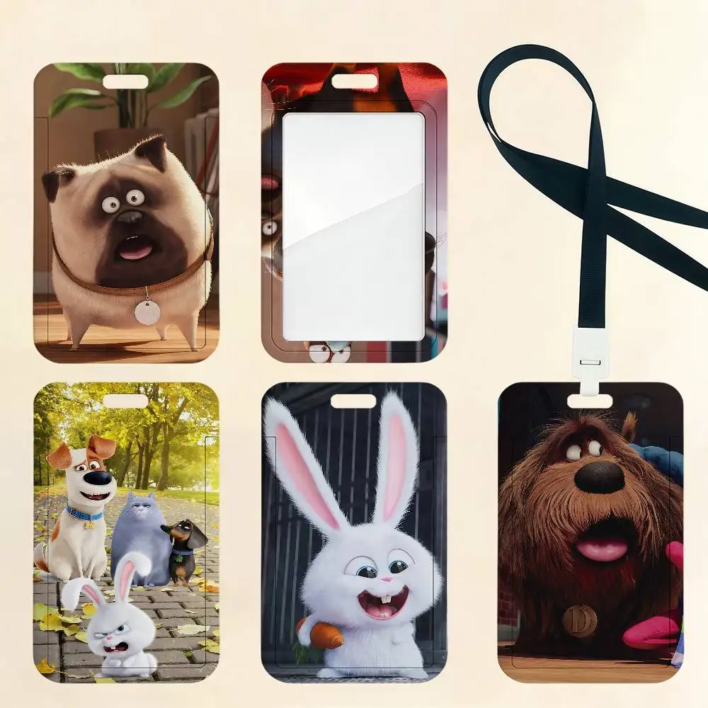 Movie S-Secret L-Life Of P-Pets Card Holder Cardcase Bus Subway Work Permit Student Lanyard Neck Straps Badge Holder Door Card
Movie S-Secret L-Life Of P-Pets Card Holder Cardcase Bus Subway Work Permit Student Lanyard Neck Straps Badge Holder Door Card