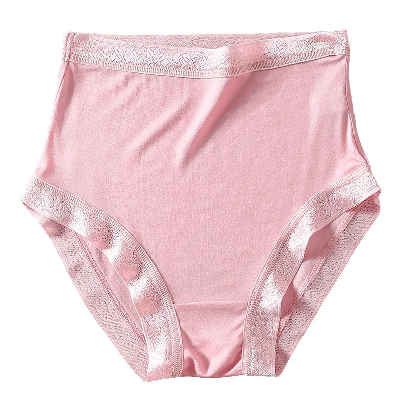 Silk Comfortable High Waist Underwear Female Lace Hip Wrap Sexy Large Size Traceless Belly Closed Silk Flat Tummy Control Panty
Silk Comfortable High Waist Underwear Female Lace Hip Wrap Sexy Large Size Traceless Belly Closed Silk Flat Tummy Control Panty