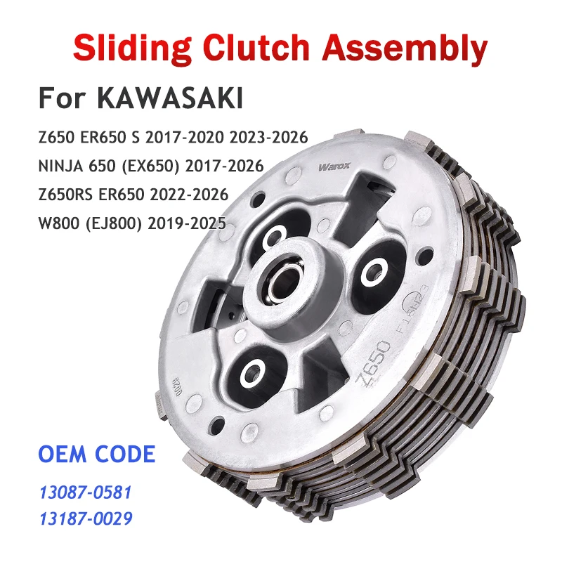 Motorcycle Sliding Clutch Assembly For KAWASAKI NINJA 650 EX650 2017-2026 W800 EJ800 W EJ 800 2019-2025 Z650 S RS ER650 Z ER 650
Motorcycle Sliding Clutch Assembly For KAWASAKI NINJA 650 EX650 2017-2026 W800 EJ800 W EJ 800 2019-2025 Z650 S RS ER650 Z ER 650