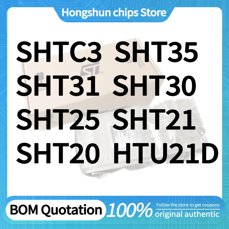 SHT21, SHT25, SHT30, SHT31, SHT35, SHTC3, HTU21D, SHT20 Standard version
SHT21, SHT25, SHT30, SHT31, SHT35, SHTC3, HTU21D, SHT20 Standard version