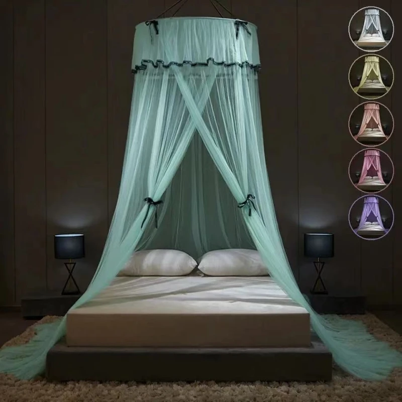 Princess Bed Curtains Hung Dome Mosquito Net for Beds Girl Room Double Canopy Mosquito Protection Net on The Bed Anti-mosquito
Princess Bed Curtains Hung Dome Mosquito Net for Beds Girl Room Double Canopy Mosquito Protection Net on The Bed Anti-mosquito