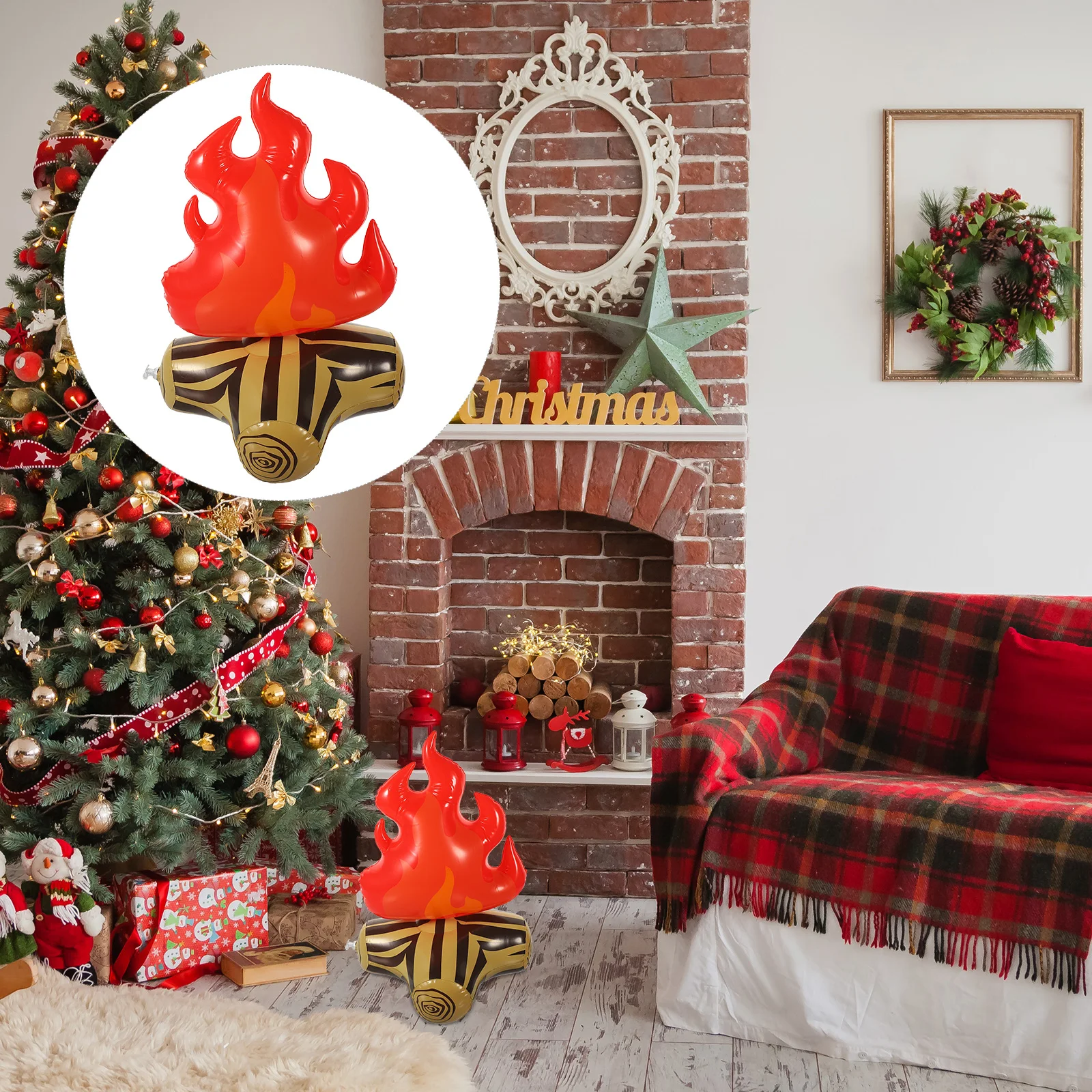 2 Pcs Inflatable Bonfire Props Vivid Flame Decor Camping Party Garden Artificial Fire Lifelike Outdoor Campfire Model
2 Pcs Inflatable Bonfire Props Vivid Flame Decor Camping Party Garden Artificial Fire Lifelike Outdoor Campfire Model