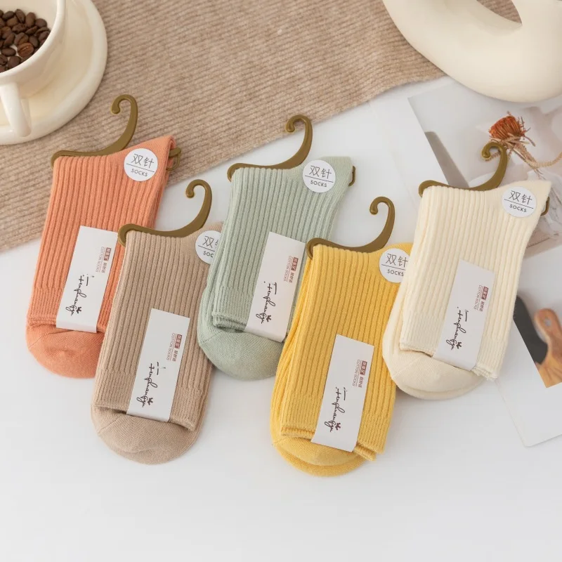 Japanese Double Needles Cotton Knitting Rib Thin Business Cotton Long Men's Socks Stretch Casual Daily Basic Brand Socks Meias
Japanese Double Needles Cotton Knitting Rib Thin Business Cotton Long Men's Socks Stretch Casual Daily Basic Brand Socks Meias