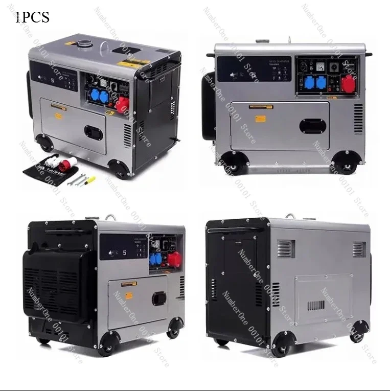 Small household diesel generator 5KW 15KW all-copper alternator single-phase 110V 220V 60Hz 50Hz frequency silent type
Small household diesel generator 5KW 15KW all-copper alternator single-phase 110V 220V 60Hz 50Hz frequency silent type